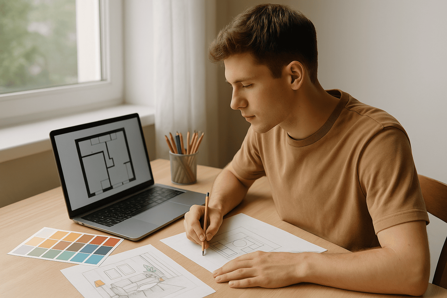 Начало карьеры в дизайне интерьеров