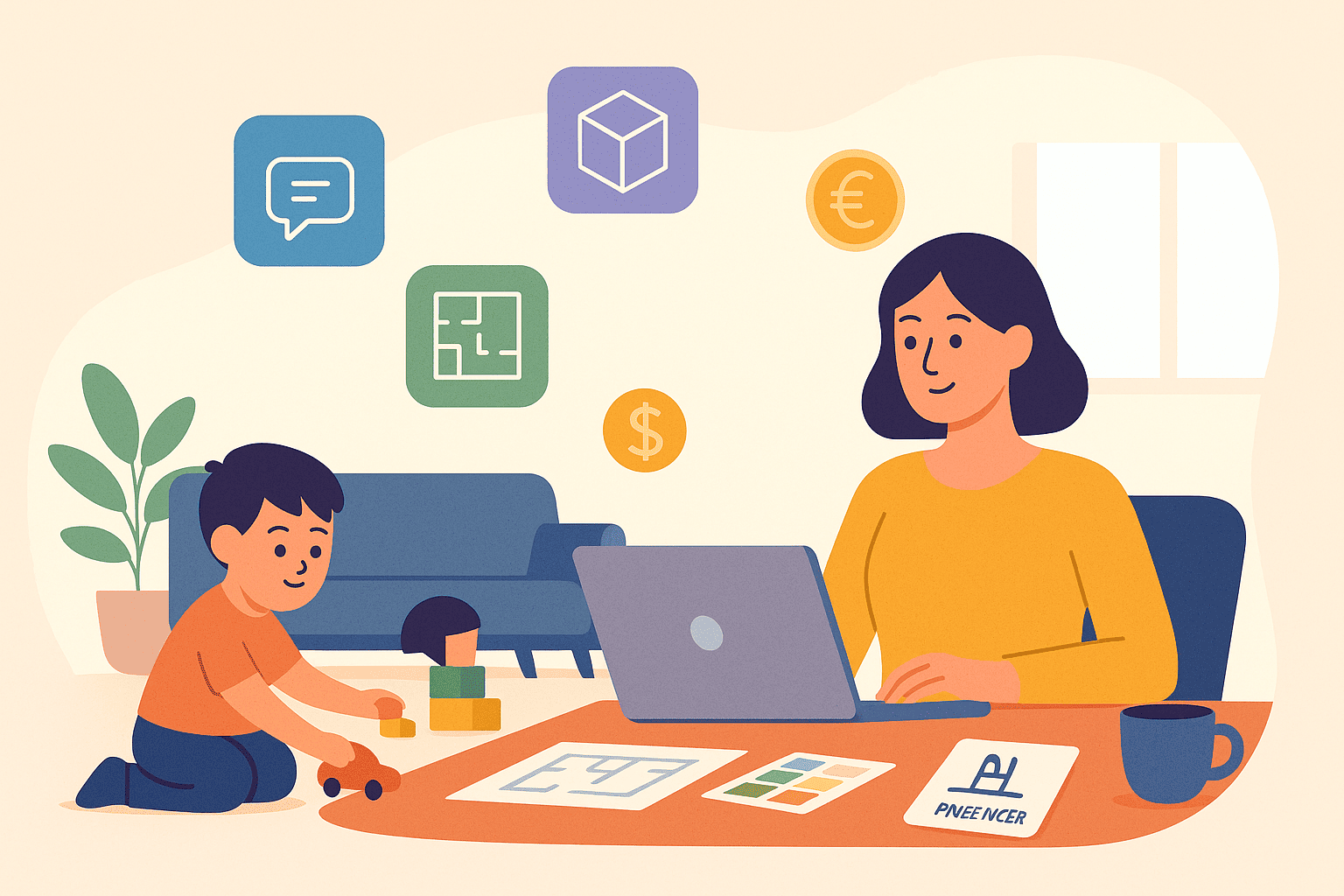 Удалённая работа дизайнером интерьеров